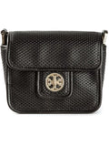 Perforated Black Mini Bag Harper Tory Burch