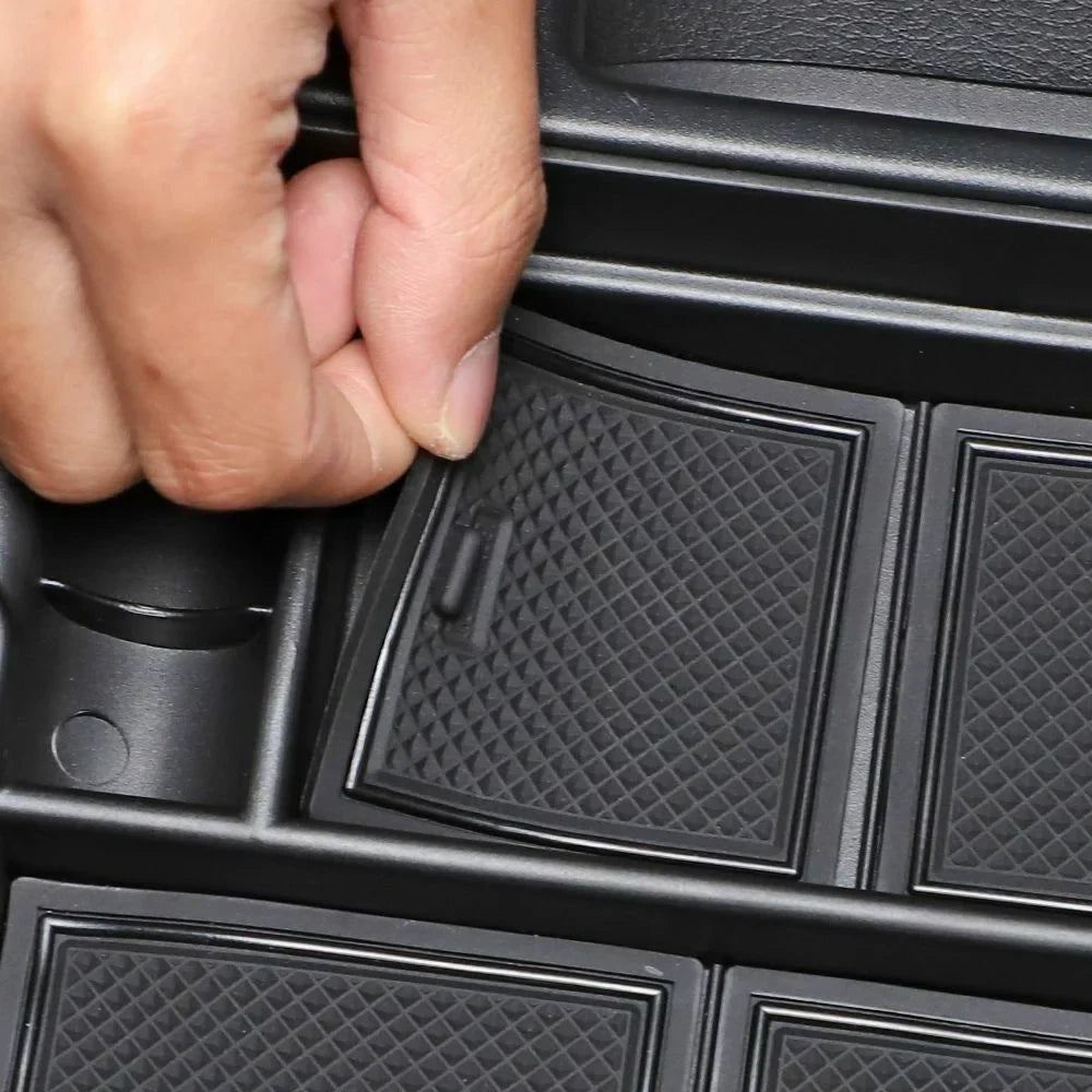Armrest Organizer Central Tray Teledu Storage Box