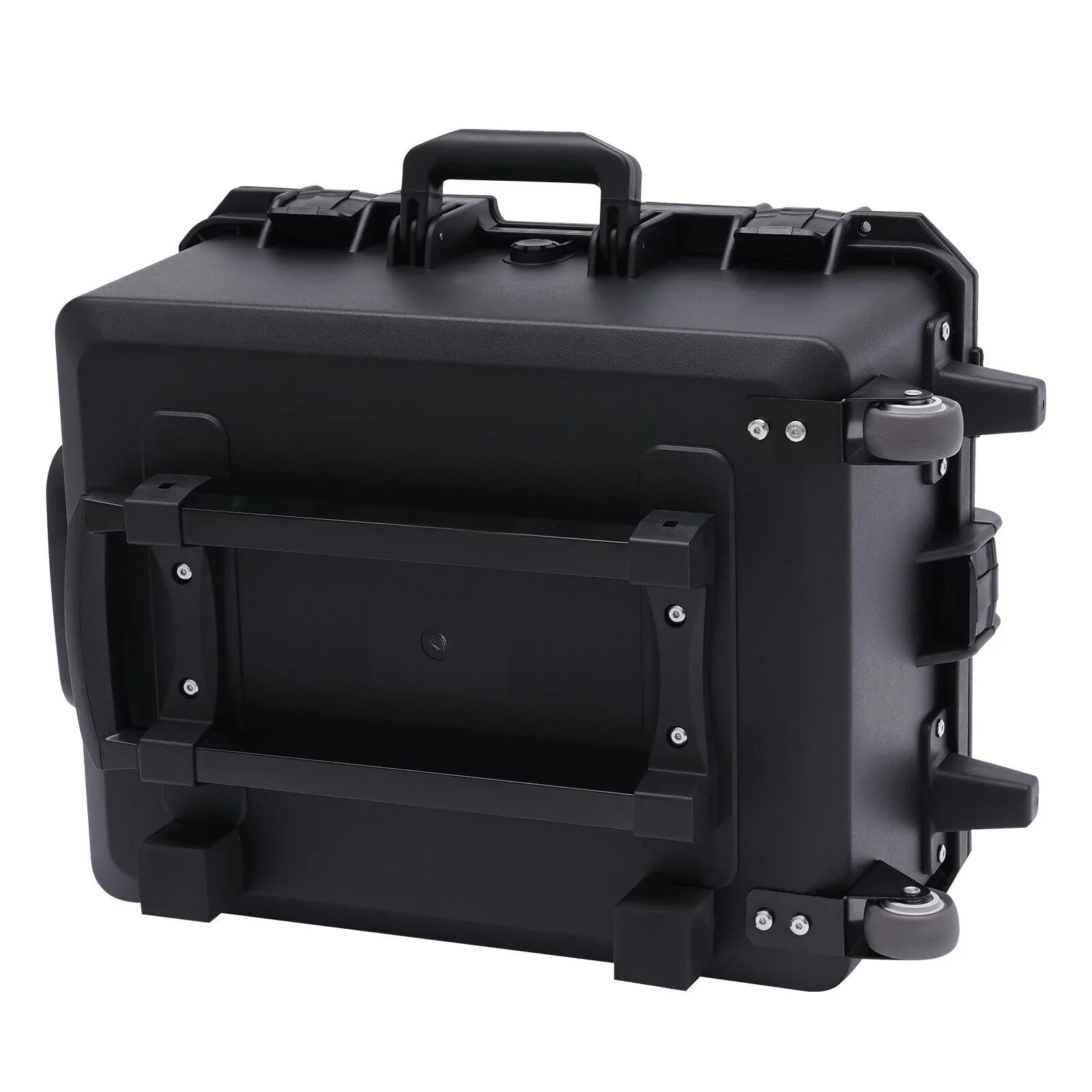 Miumaeov with Case Portable Case x and with 16.7" Shock Hard Foam Large 5 Protective Camera Water Resistant Box and x 21.25" 12" Tools Black Wheels Laptop Handle Hard Equipment Layers