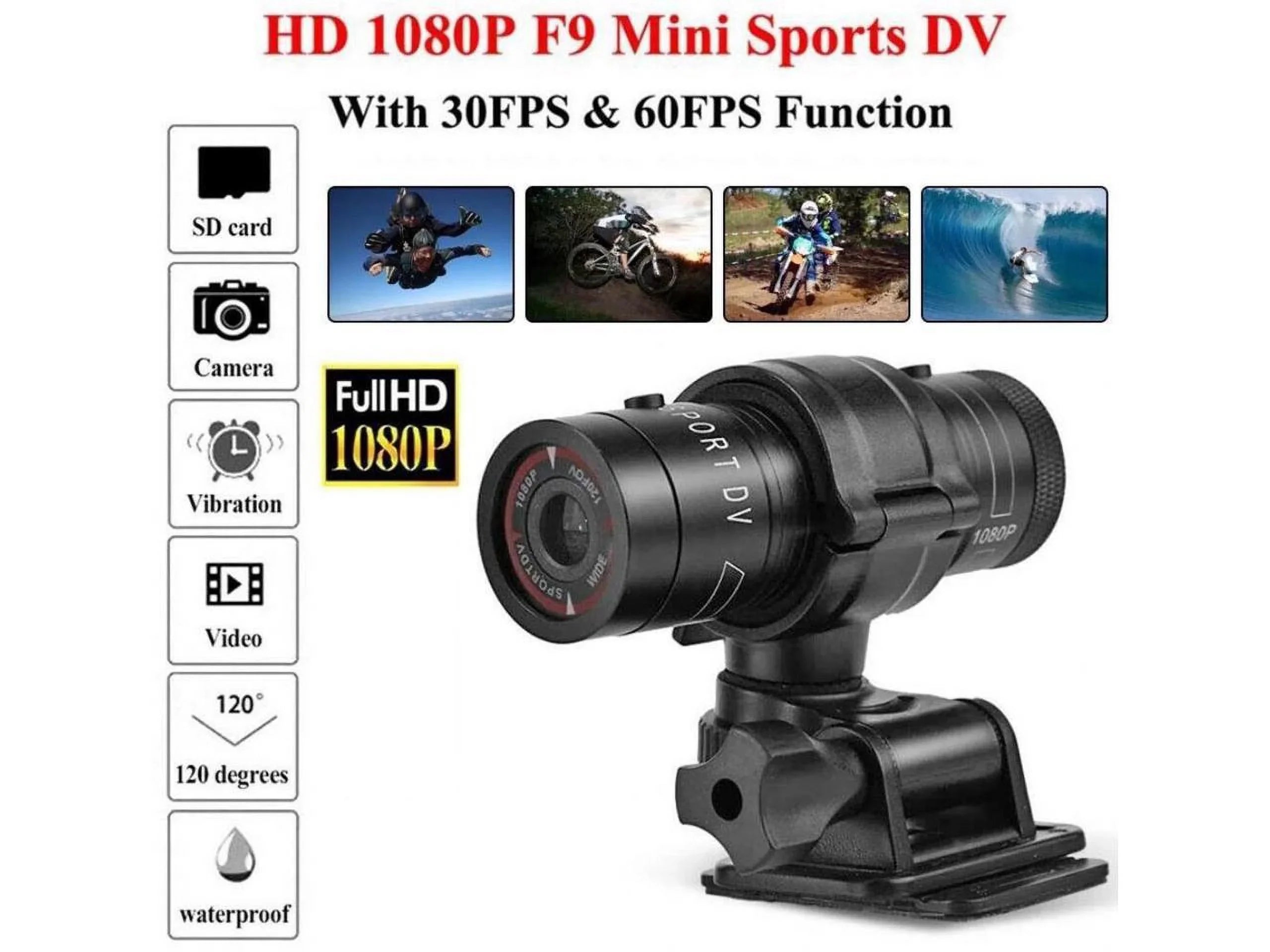 dash Helmet HD Cameras, Outdoor 1080P Bicycle TF Outdoor z10 helmet for Camera, Action Adventure+32GB Extreme flashlight Sports cam