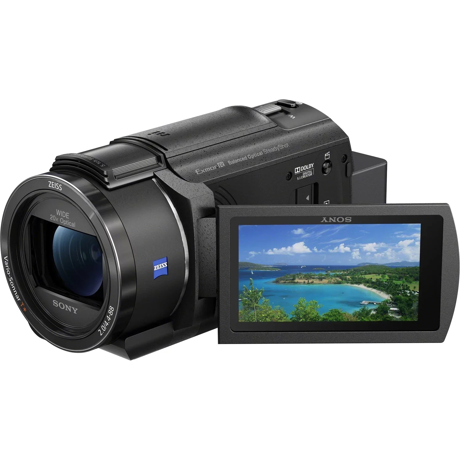 4K Exmor CMOS Digital AX43A Video with Handycam R Sensor Camcorder Sony