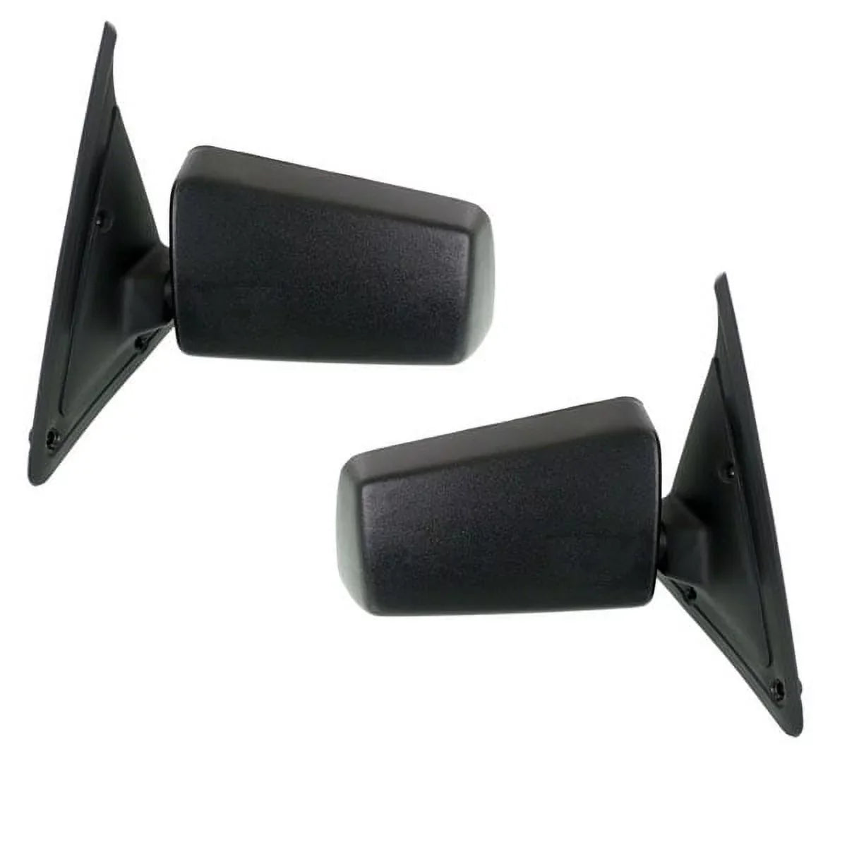 SET Rear w/Small PAIR Jimmy View 85-94 For S10 3x5 Glass Manual Mirror Blazer,
