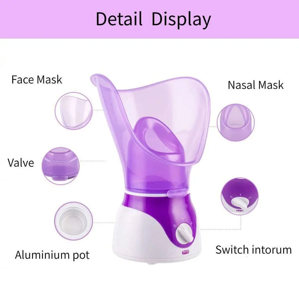 Hydrate Clean Skin Spa Treatment Personal and Sprayer The humidifier Professional Face Facial Facial Deep replenishing Sauna Face Water Steamer for