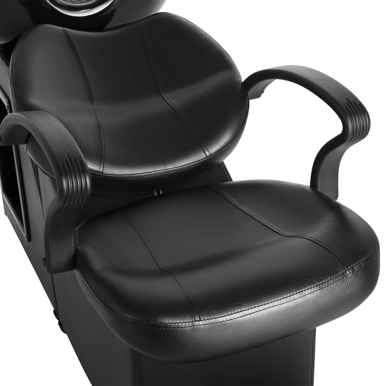 Spa hand Black w/Ceramic Pedal Bowl,Sink, Chair Foot Beauty Backwash Barber Artist Shampoo Salon