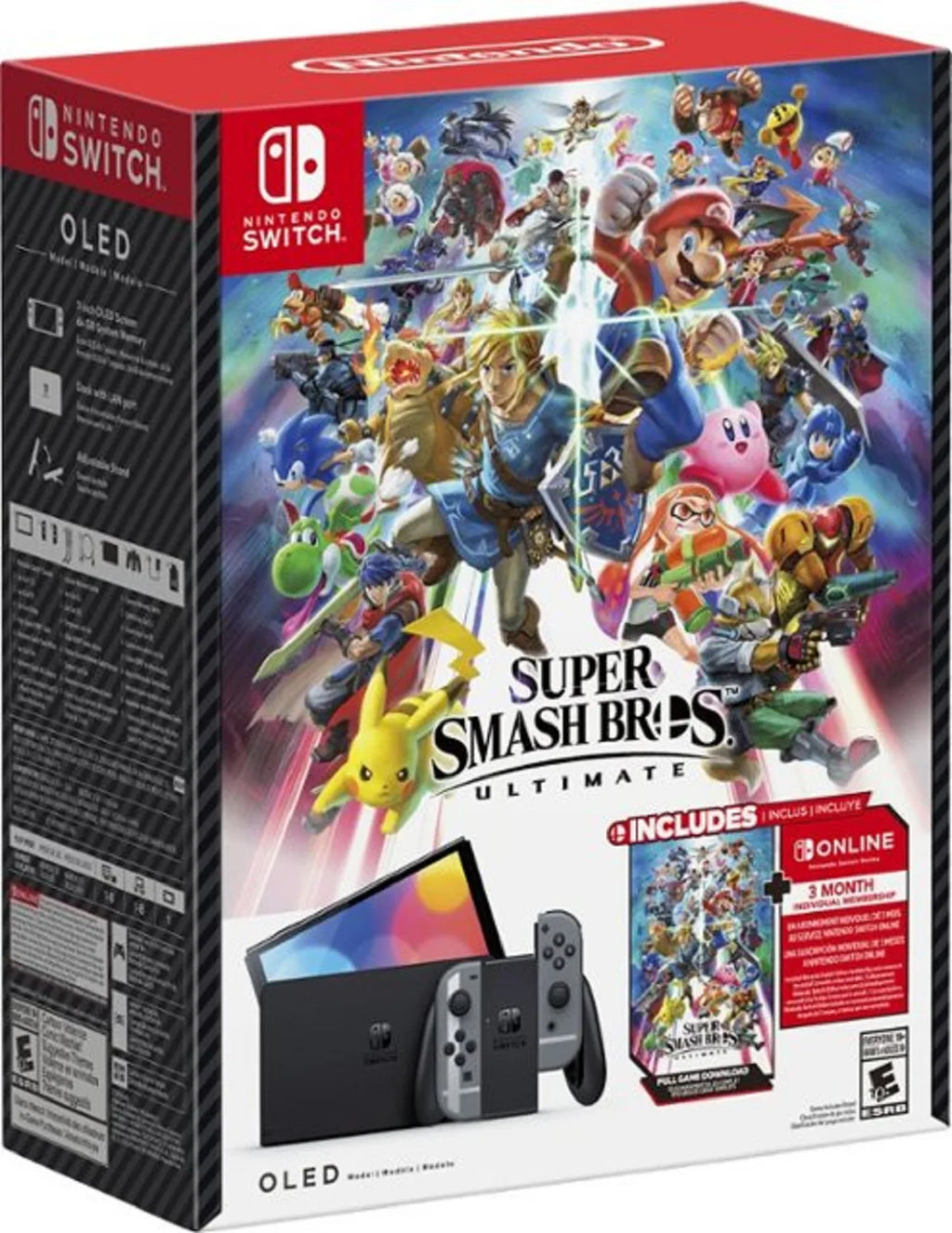 Bros. HEGSKACLA Multi Nintendo Super Refurbished Smash Ultimate Bundle,