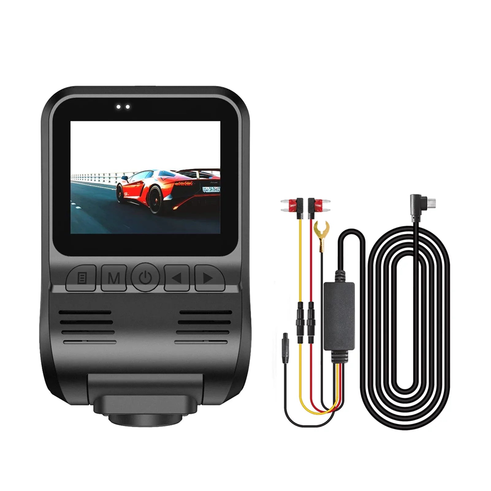 Car Camera Multiple Loop Rear - Safety Recorder - and and Camera Dual Cam Shake 1080P - Hidden 720P Dash Resistance with Driving Front Recording, Exposure, Enhanced