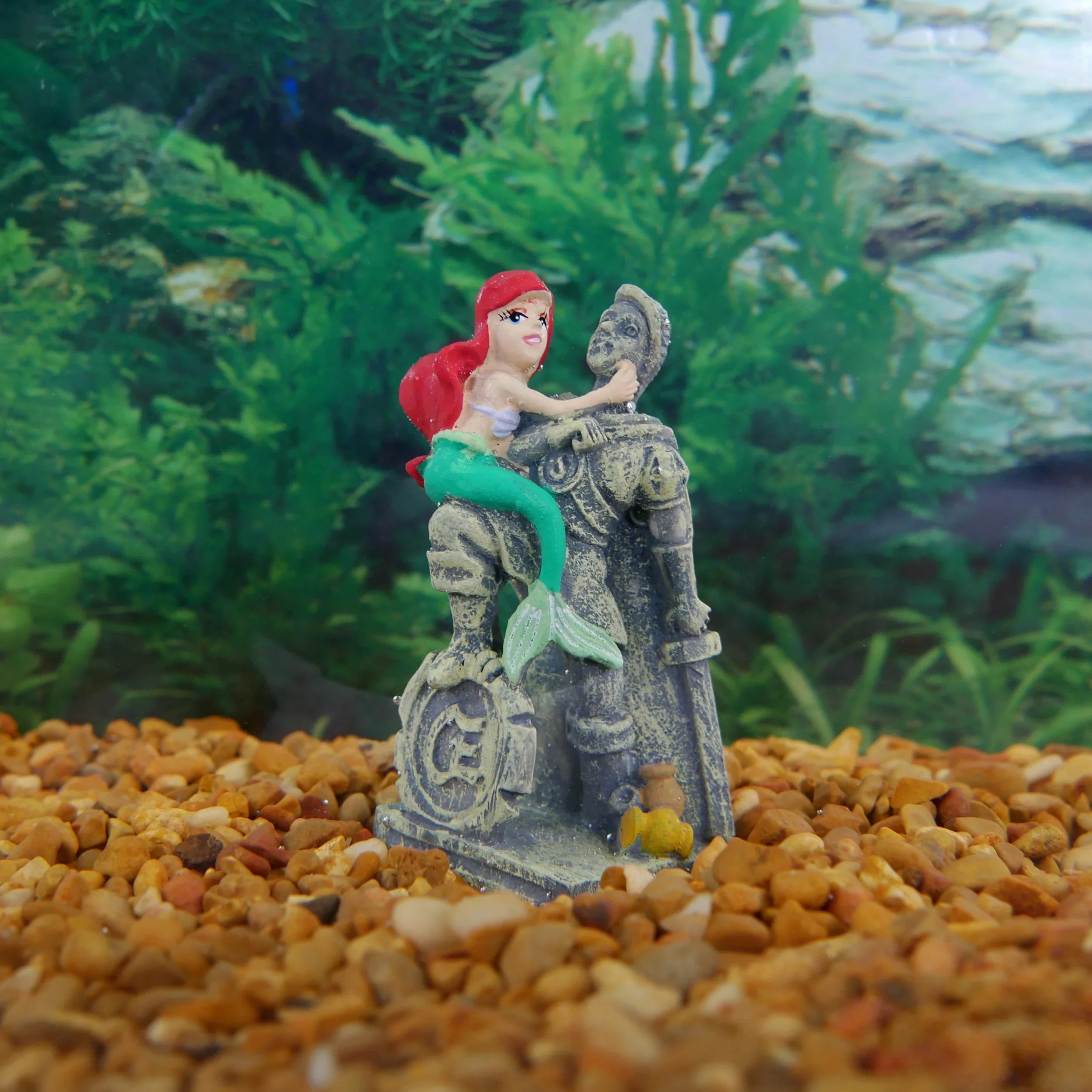 Aquariums for Mini Little 5-Piece Penn-Plax Ornaments Mermaid Resin
