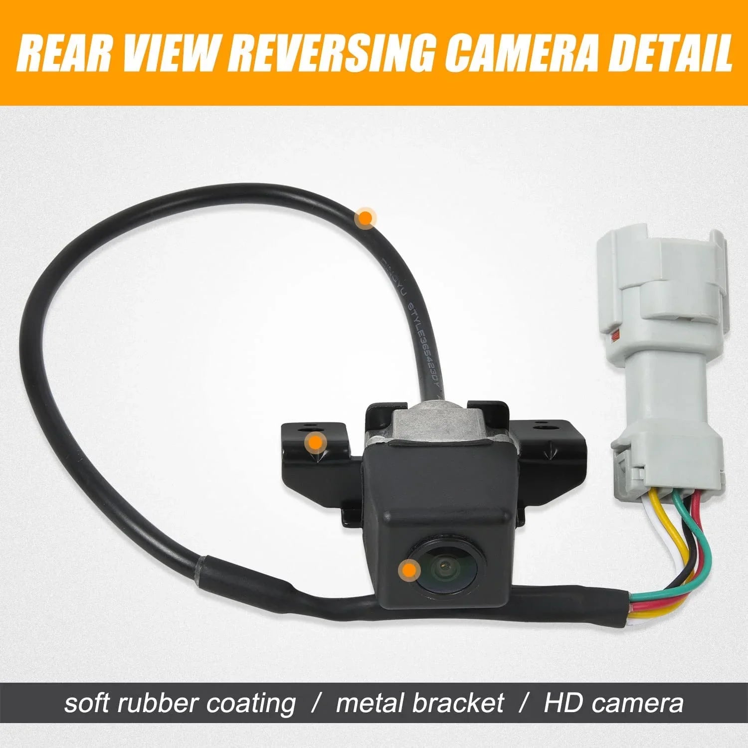 Reversing and Backup Sonata 2012 with Link Hyundai View Cable Camera with Plug Compatible 2013 Rear 2011