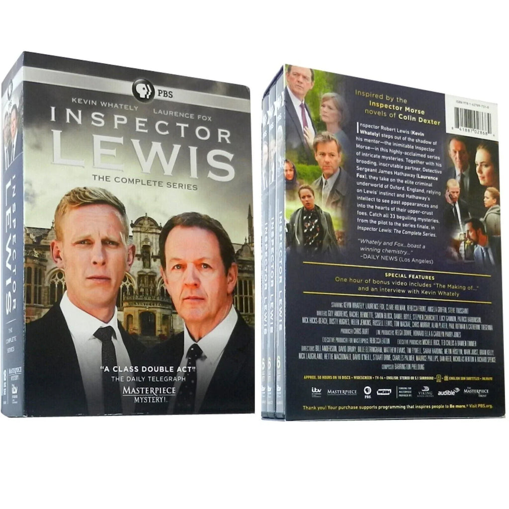 Lewis: 18 Complete Inspector Series. The DVD