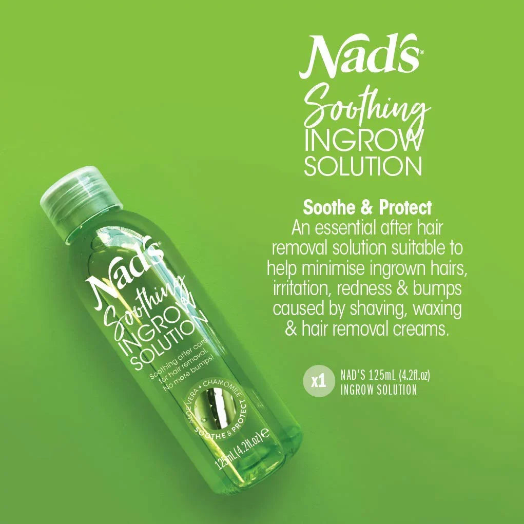 Solution - ml) Bumps Men & Shave, Ingrown Waxing, 4.2 Razor oz Serum After Treatment For Treatment Use Nad's & Cream (125 Hair Burn Women Razor