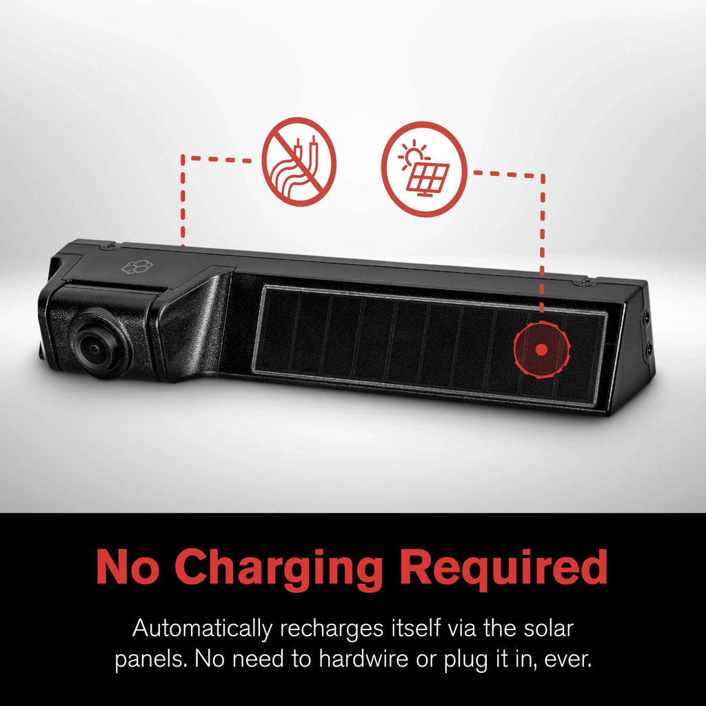 Solar 1080P Backup Wi-Fi Black Charging, Installation, App Controlled Powered Easy Compatible, and Wireless YADA Phone, via Bluetooth Portable HD Full Camera, Wireless Universally on