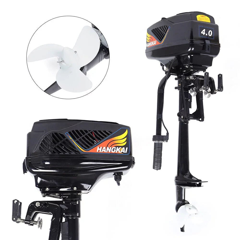 Motor Brushless Outboard Electric 48V HANGKAI Trolling Motor Boat Fishing Engine 1000W