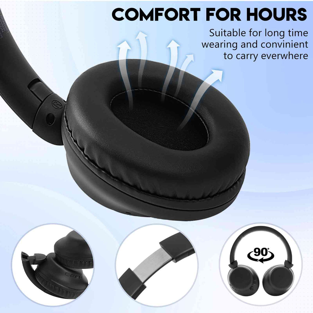 Overhead For 5 Bluetooth – Perfect Comfort (India) UrbanX Infinix with Headphones Black Smart Wireless II Noise-Cancelling, 955