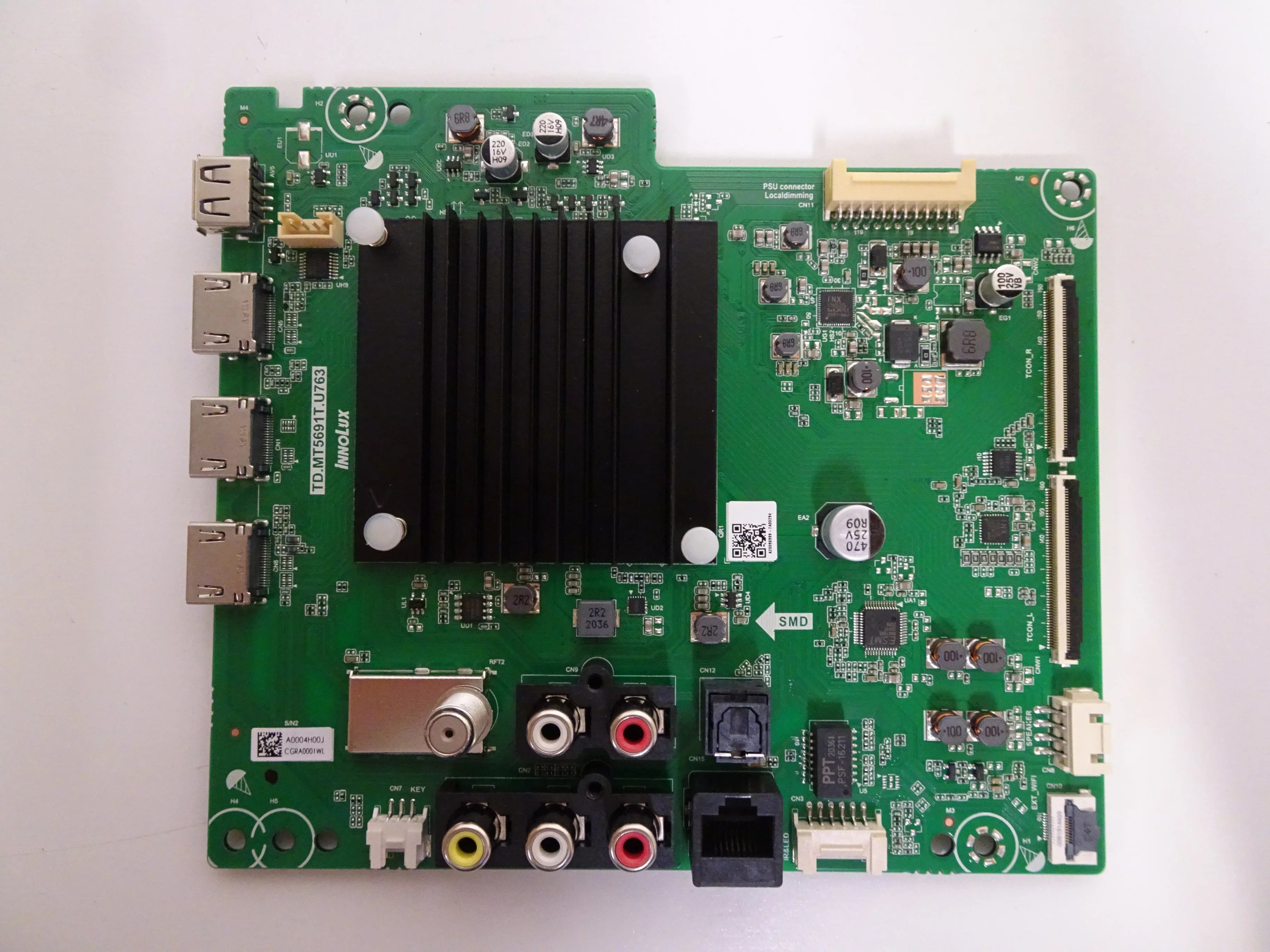 (TD.MT5691T.U763, Main V505-H19 Vizio 6M03A0004H00J Board A0004H00J)