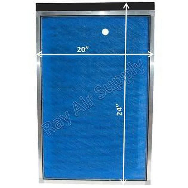 MicroPower Air Replacement 20x24 with SUPPLY Pack) 20x24 (3 Guard Cleaner RAYAIR BLUE Refills Compatible Filter Pads