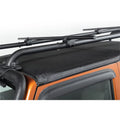 by Crossbars Steel, | Rugged 56.5" Wrangler JK with for Tubes, Roof Jeep JK Compatible Crossbar Black Ridge | Wrangler 11703.11 RealTruck 2007-2018 | Sherpa Rack
