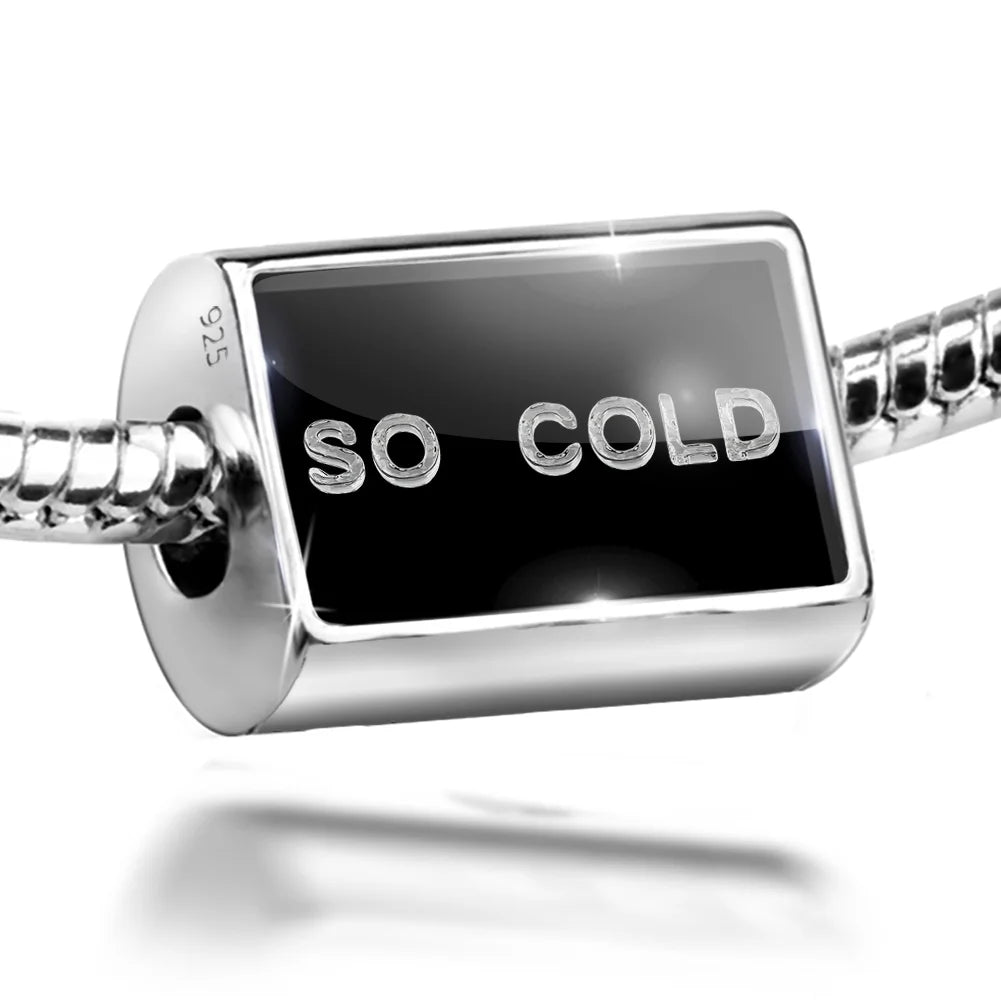 Bead So Clear Silver on Sterling Black Neonblond Ice Cold 925 Charm Cubes