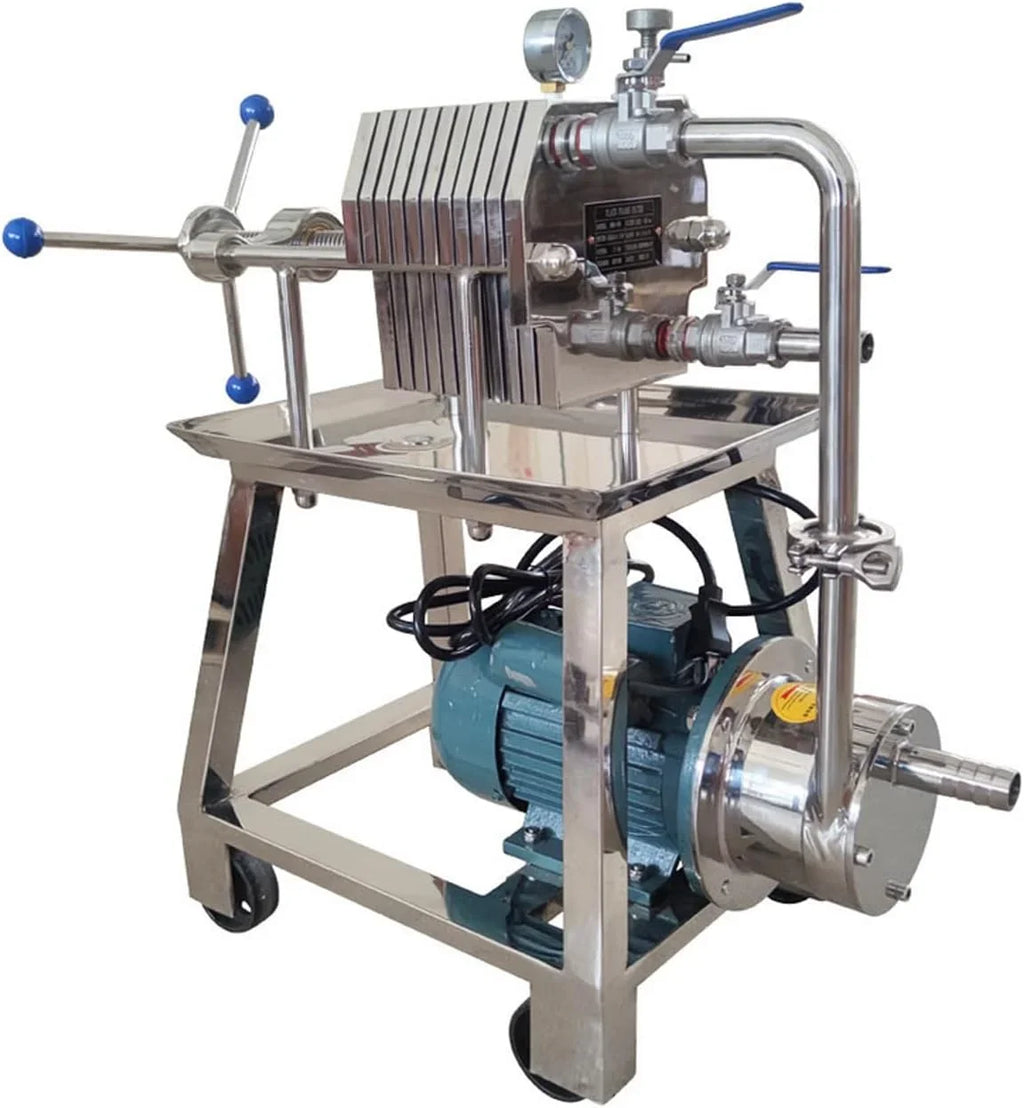 Filter layer Stainless Press Pressure Beer Frame Filter FT150 Filter 10 220V Steel Machine Filtration Plate Slag