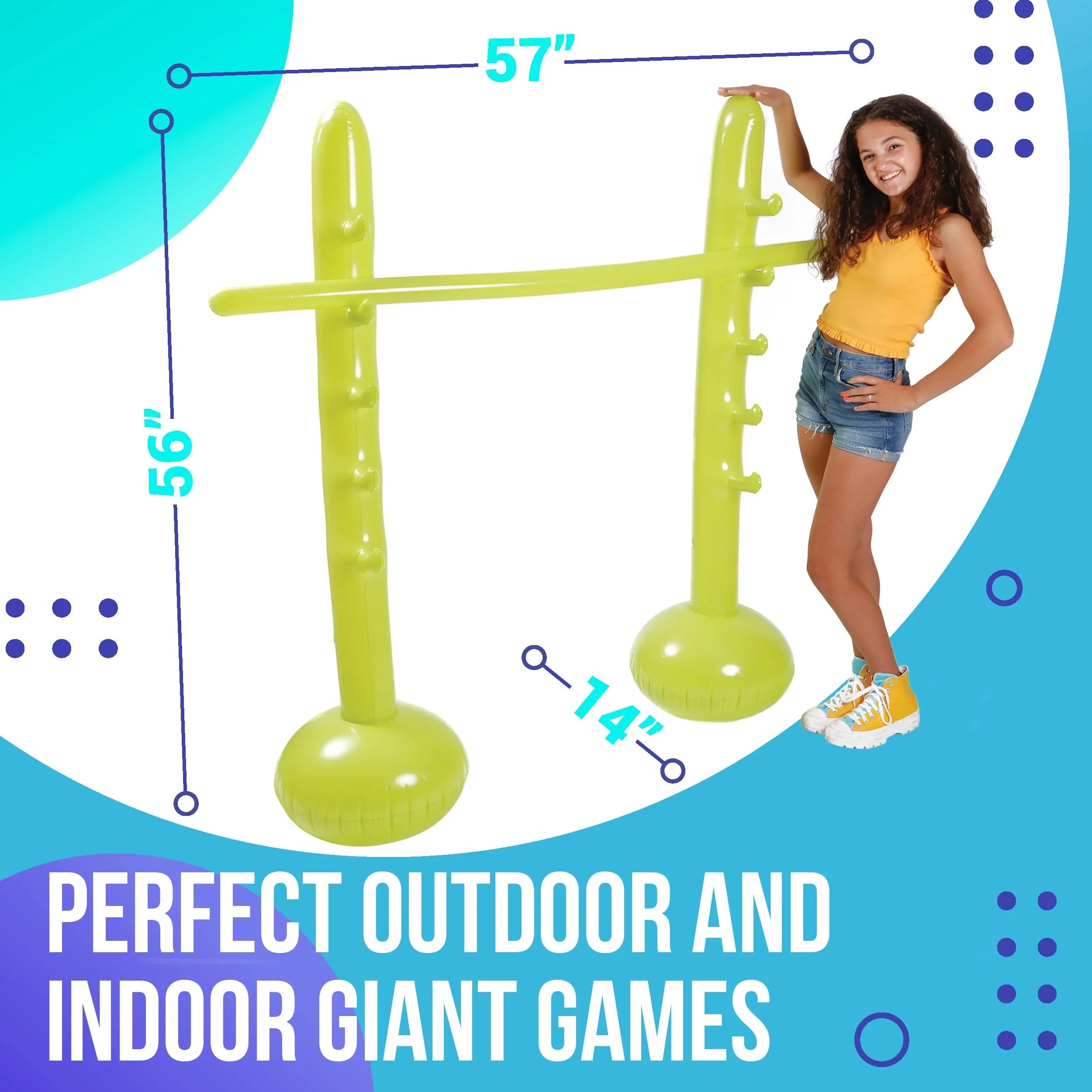 Adults, More Game Game Toys Beach, Pool and and and Kids Kid Inflatable Adults for Games Toddler Outdoor Toys Picnic, for for - Limbo Party Limbo Indoor Kids Inflatable - for Birthday Party Games, for