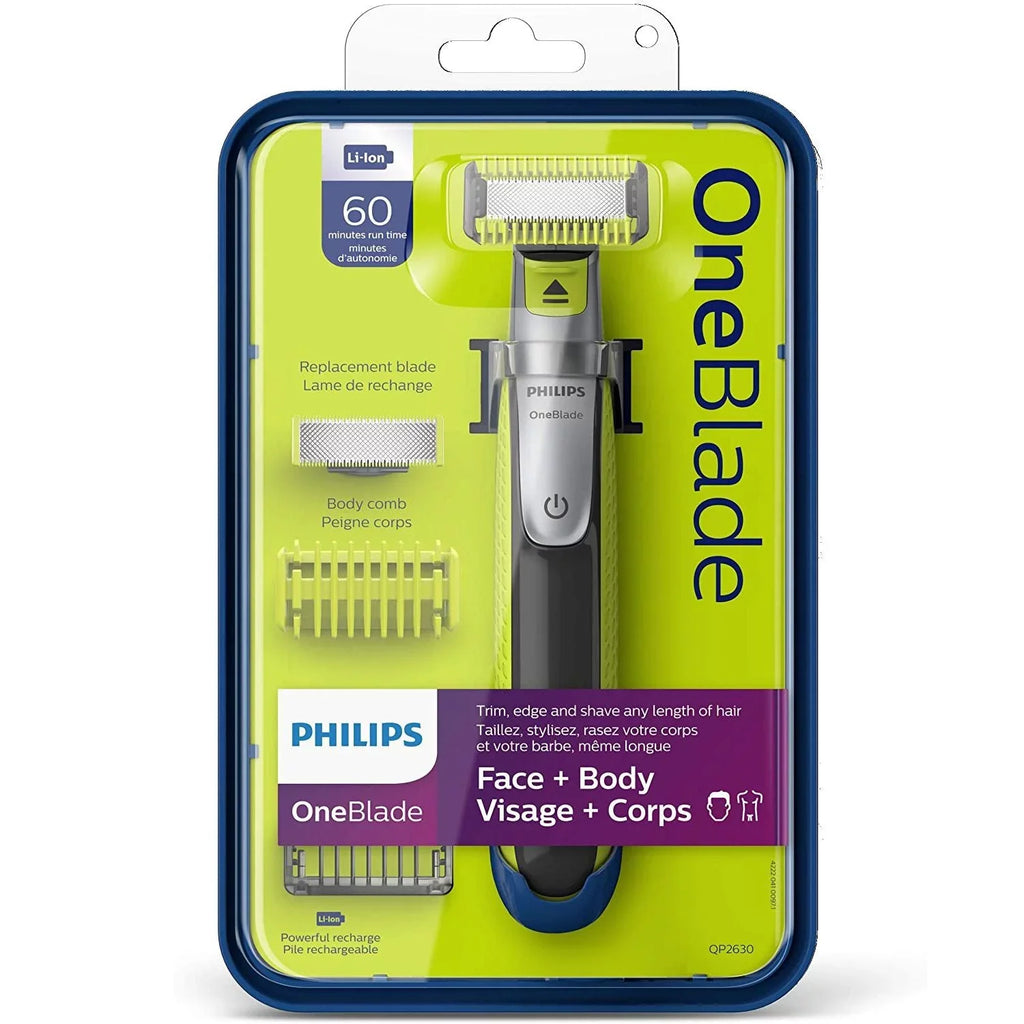 Cordless Rechargeable Electric Battery, Trimmer, Green Body Face - and