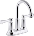 Center-Set Sink Aderlee 1.2GPM Kohler Polished Chrome Faucet, Bathroom
