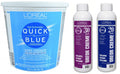 Blue LB, Quick Bleach, Loreal Volume 20 Volume 1 8oz 8oz Powder Bundle and Loreal L'Oreal 30