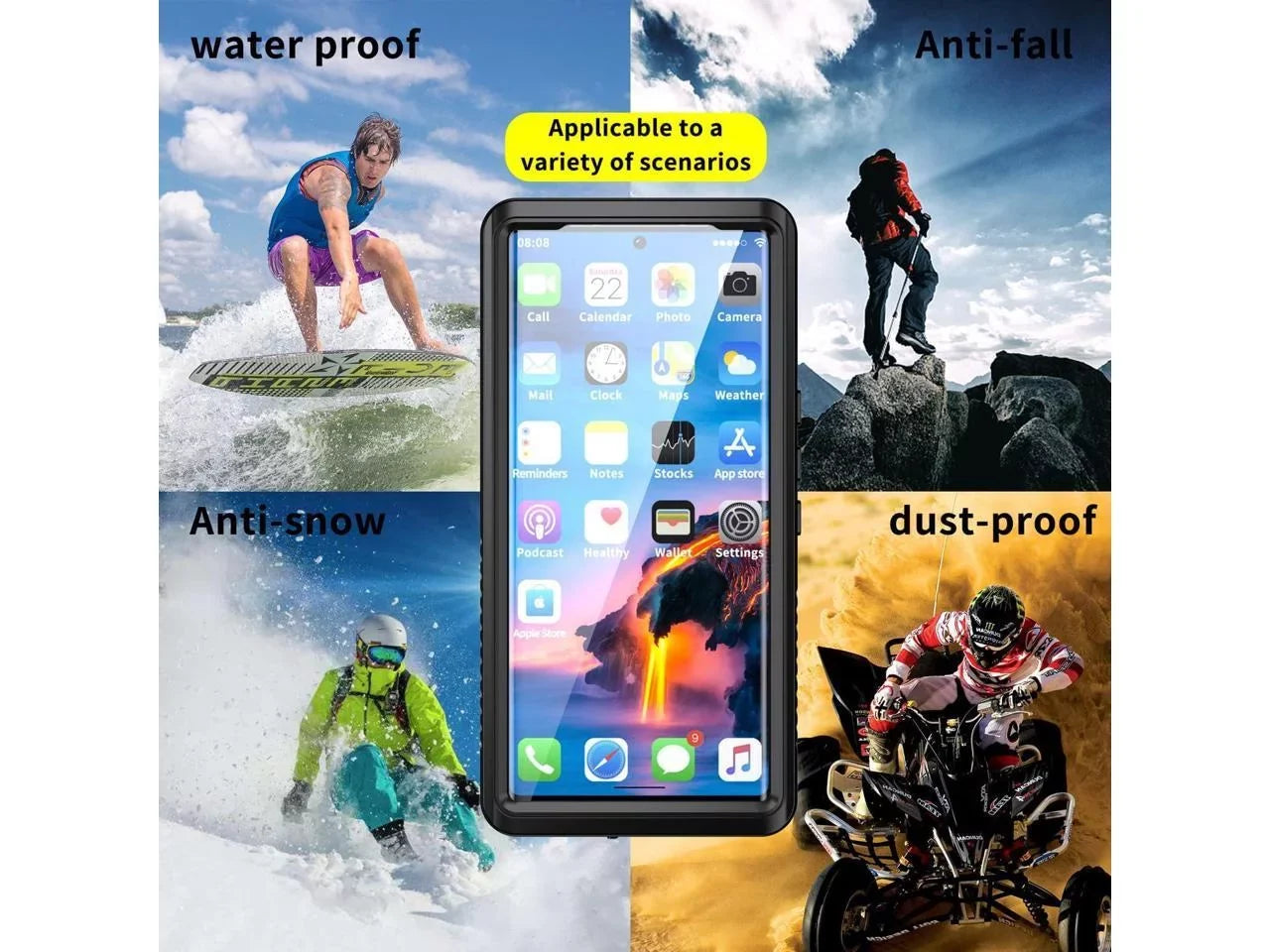 Google Case Screen Clear with Waterproof Body Inches Slim Cover Protector, Shockproof Case, 6 Case Full Pro Pro Pixel Pixel Protective for 6.71 Built-in 6