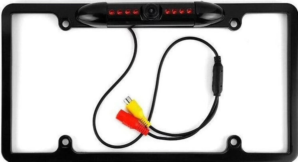 Black ILX-F511 Camera Frame Plate ILXF511 for License ALPINE Rearview Backup
