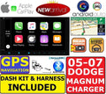 CHARGER DODGE SYSTEM NAVIGATION AUTO CARPLAY GPS MAGNUM APPLE ANDROID 05-07