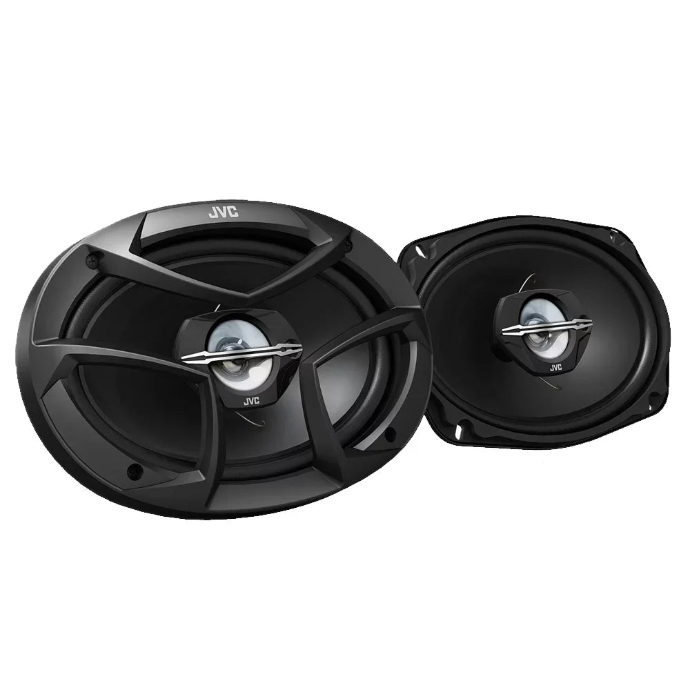 SirusXM 6x9" CD JVC Ready USB, Amazon - w/ AUX, Pairs + Speakers Receiver Alexa, Of Two Bluetooth, Front KD-TD91BTS JVC