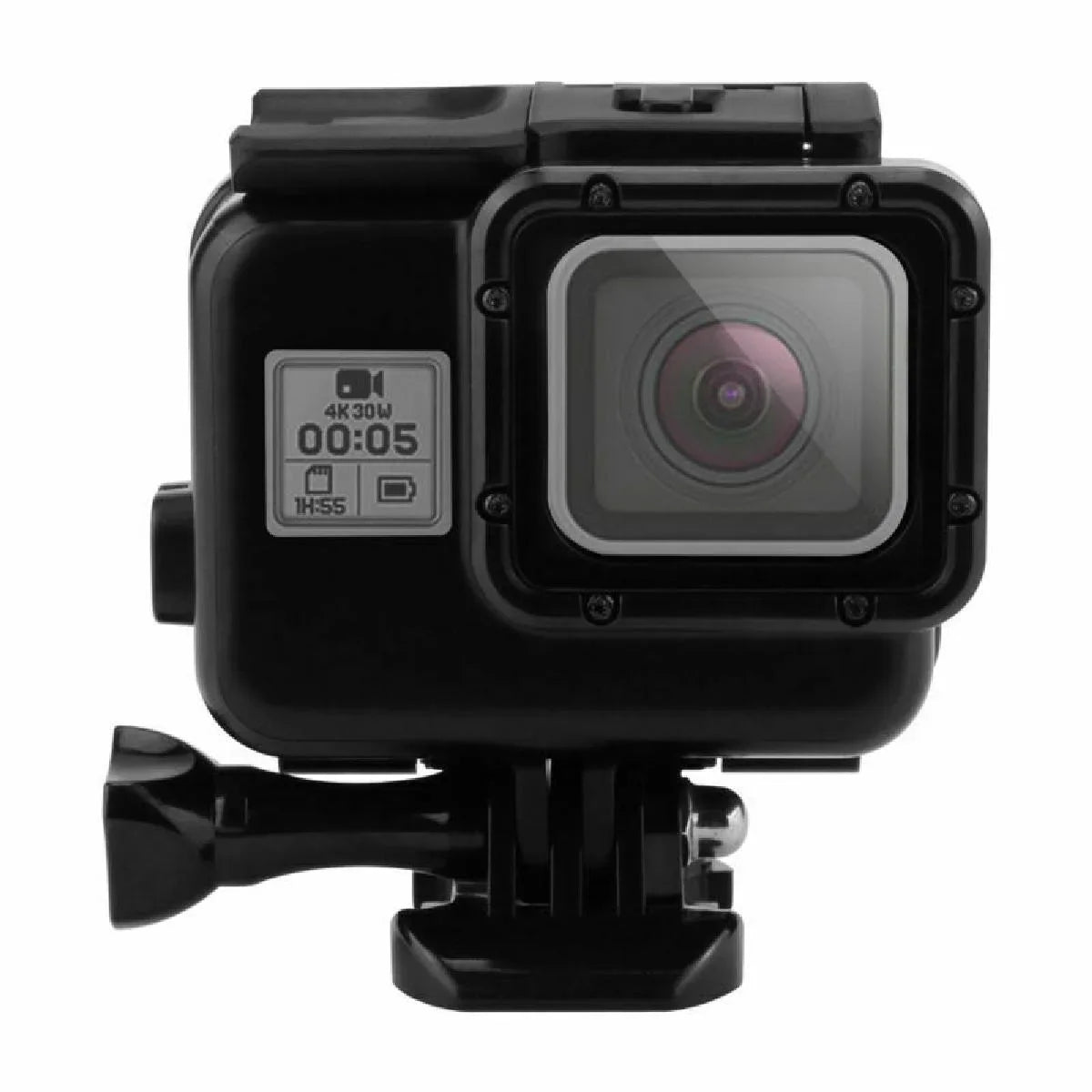 Set Diving Case Hoursing Touch Gopro Screen Waterproof 1 Backdoor Body For Hero Full 60M 5/6/7