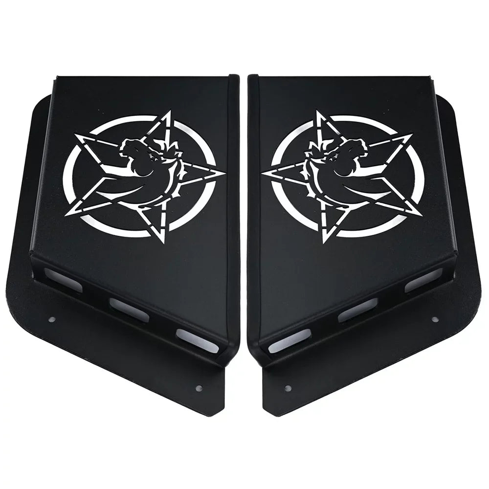 Bronco Panel Door 2/4 Organizer Scratch for Metal ALLTIMES Ford EDITION), Resistance,1 Box Dust Black Pocket Rear Proof 2021+(OFF-ROAD Water Proof Pair for Door