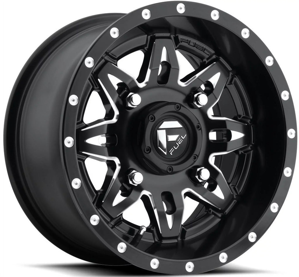 Talon 15" Maverick 1000 / Fuel XT 32" Lethal Warrior X3 / Sticky Pioneer Black Honda Wheels Can-Am Tires