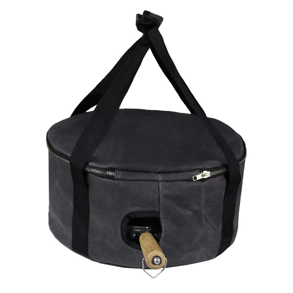 Multipurpose Bag Accessories BBQ ,Outdoor Dutch Oven ,Fishing Bag Camping - for Handbag Gray Container Cookware 12" Carry Durable Storage Activities