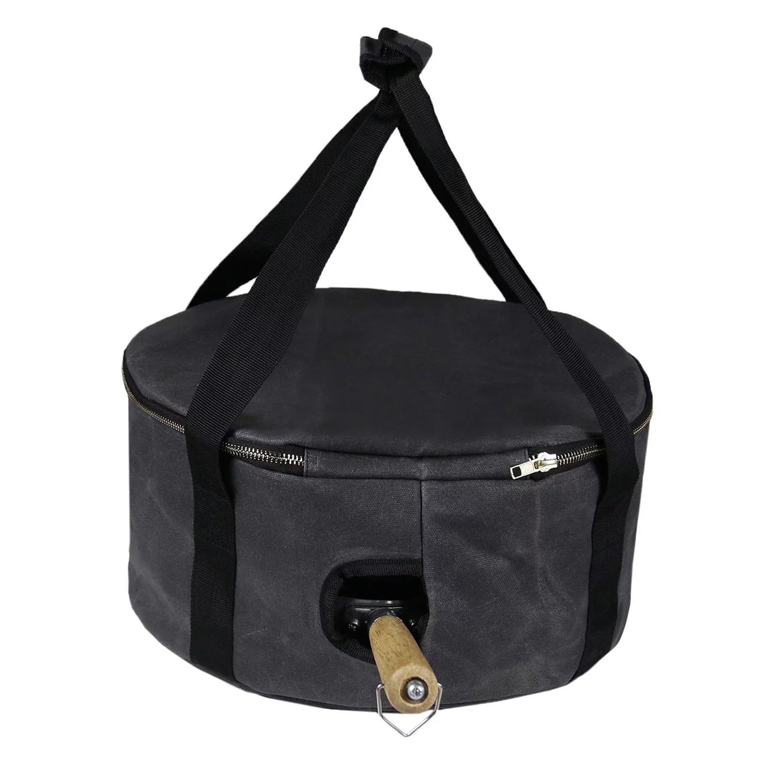 Multipurpose Bag Accessories BBQ ,Outdoor Dutch Oven ,Fishing Bag Camping - for Handbag Gray Container Cookware 12" Carry Durable Storage Activities