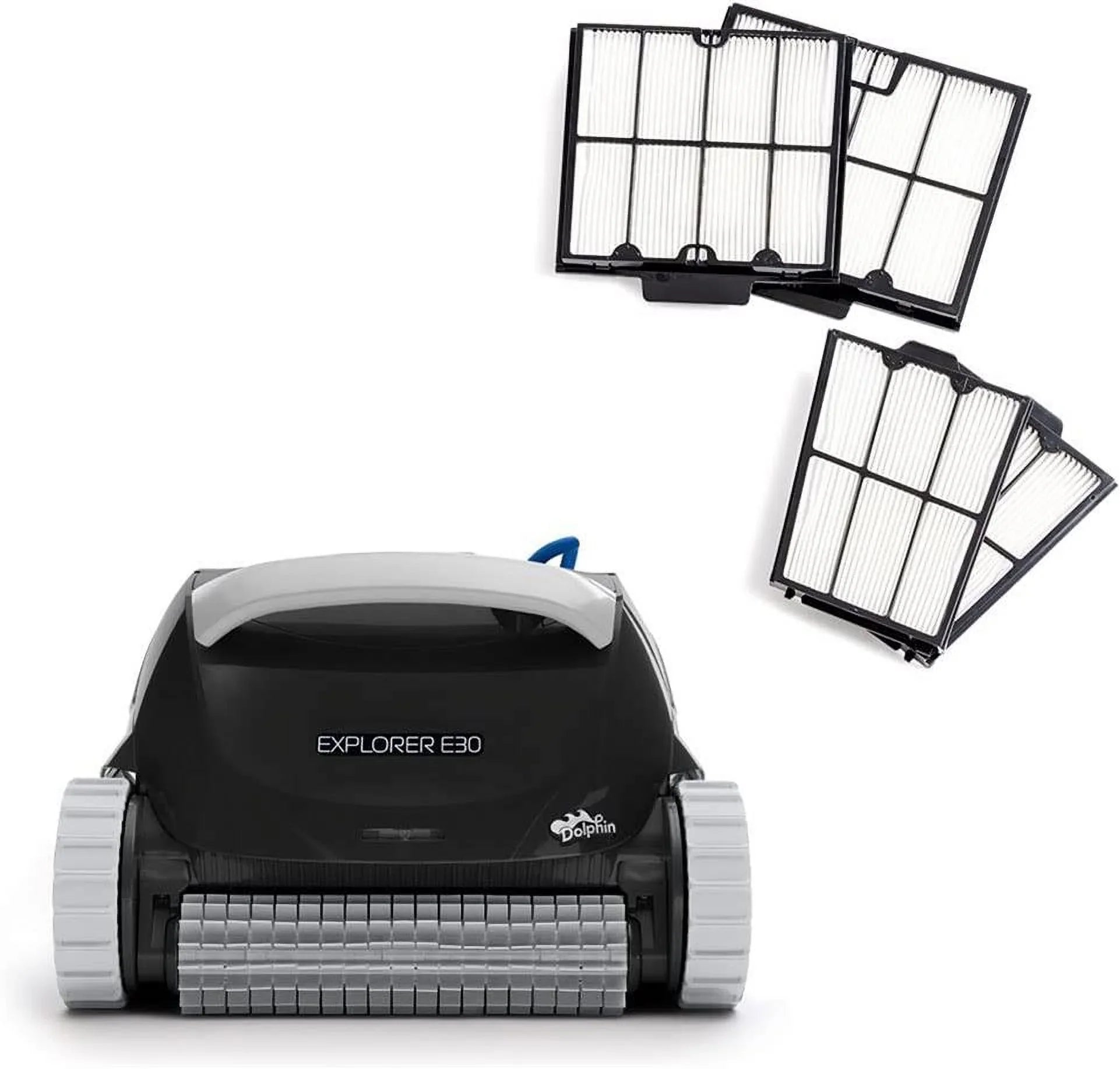 Fi to Vacuum FT Robotic - - Pool 50 up Wi Cleaner Fine Explorer Ultra Bundle Filter with E30 Dolphin