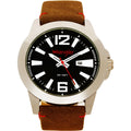 Strap Watch Black Beige Wrangler 48mm Dial,