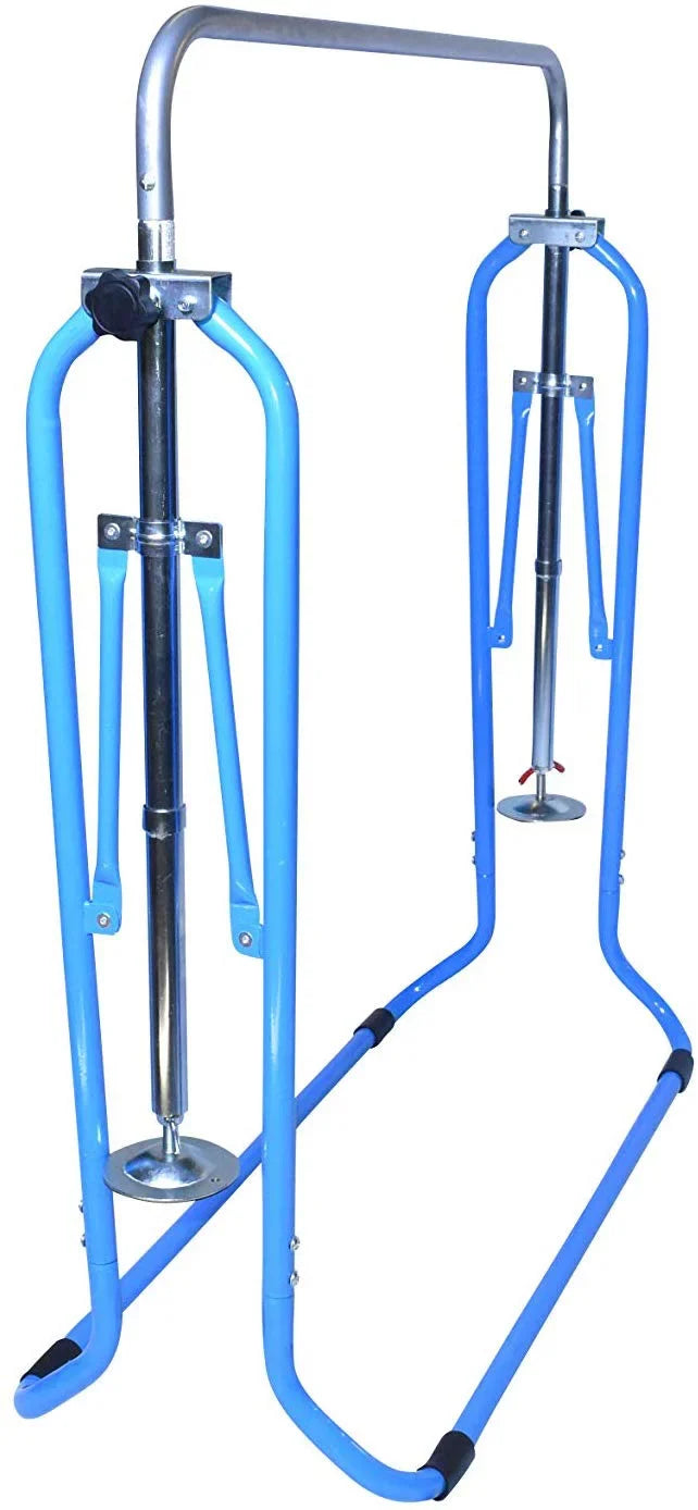 Bars Bar Gymnastics Kip Kip Kids Monkey Blue Tower Height for Climbing Horizontal Adjustable Bar Folding Training Gymnastic with Expandable Bar Fitness Mat