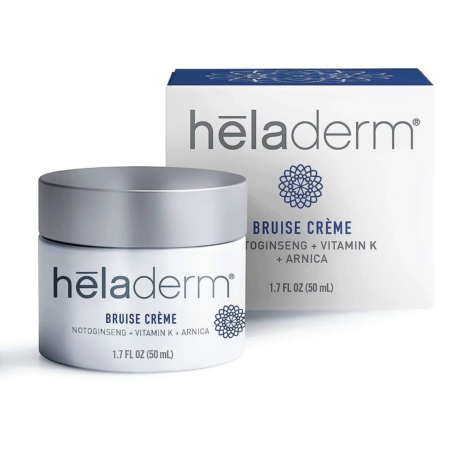Swelling Rejuvenates 1.7 Skincare, oz Heladerm Oil Skin, Bruise Arnica and Healing, Fast Bruise Cream,