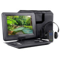 and DVD USB,SD,AV,HDMI Inch Trexonic with Inputs Swivel 14.1 Portable Player TFT-LCD Screen