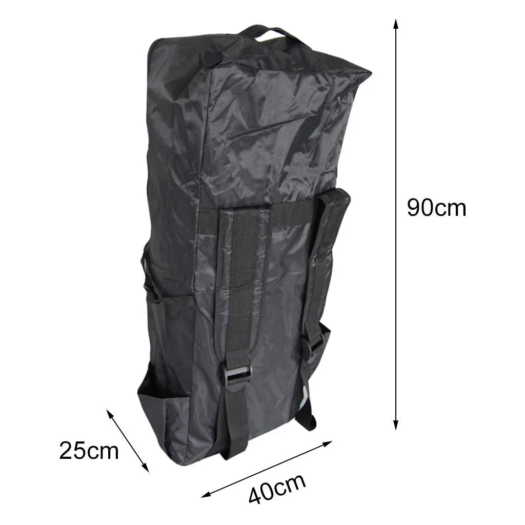 Bag Paddleboard Travel Board Paddle Straps Inflatable Adjustable Black Surfboard Backpack Storage Waterproof