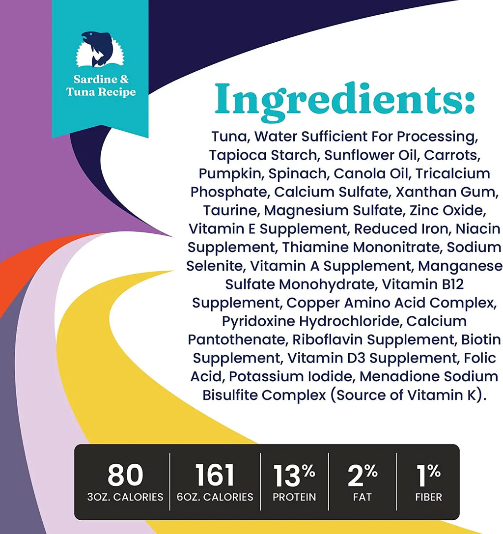 Superfood, Shreds Fish Wet Gluten Acids Canned Grain Can Food Free Minerals for Shreds Amino Cats with Real Gravy Gravy & - - Vitamins, - & in Cat - Protein, with 16ct/6oz Solid Gold Tuna