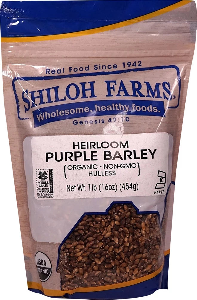 Shiloh Heirloom lb - Barley Farms 1 Organic Purple Hulless