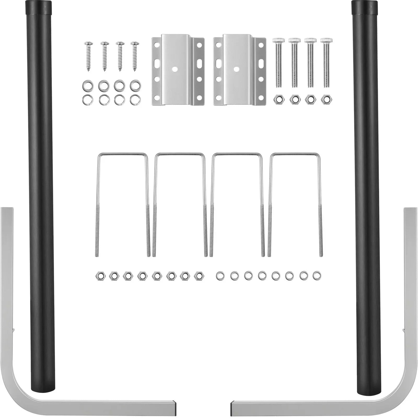 Accessories Boat Included, Guide ons, 60", One Steel Covers, or Boat Guide-on, PVC with Ski Tube Fishing Post for Complete Trailer Mounting Trailer Pair Trailer BENTISM Boat, Sailboat Galvanized