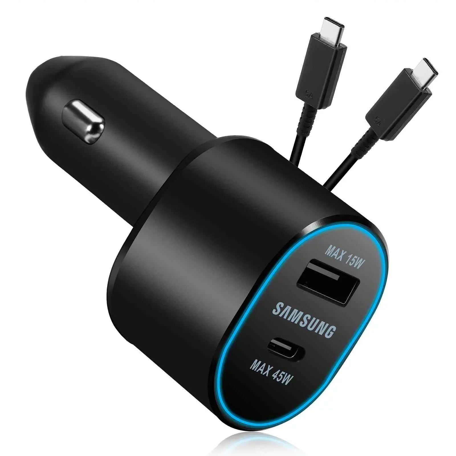 Lenovo Y700 Two (45W+15W) Ports EP-L5300 Legion (2023) Usb Charger for Fast Dual Super Black Car