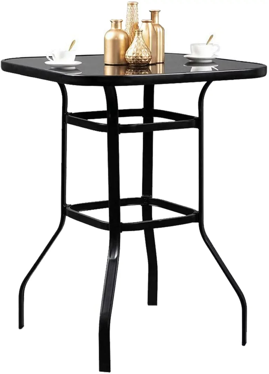 Glass Table Poolside Use For & Water Resistance Bar Modern Madison