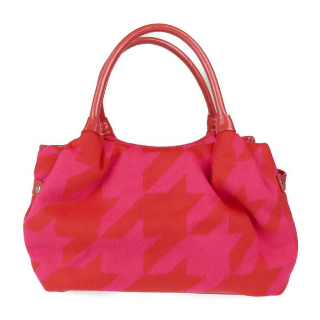 red Pre-Owned Spade handbag tote felt pink leather Kate bag spade (Good)