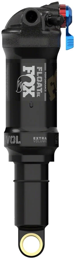 40 EVOL Adj, 3-Position Performance SV, Rear Float Metric, Black mm, Trunnion FOX - 165 Shock SL x