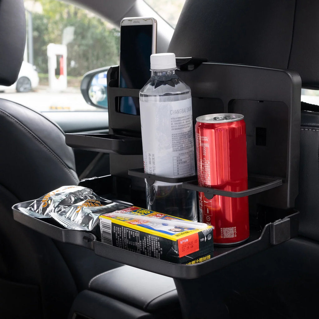 Seat Yiyasu Table Seat Desk Dining Folding Back Holder Drink Rear 2x Food Travel Car Tray