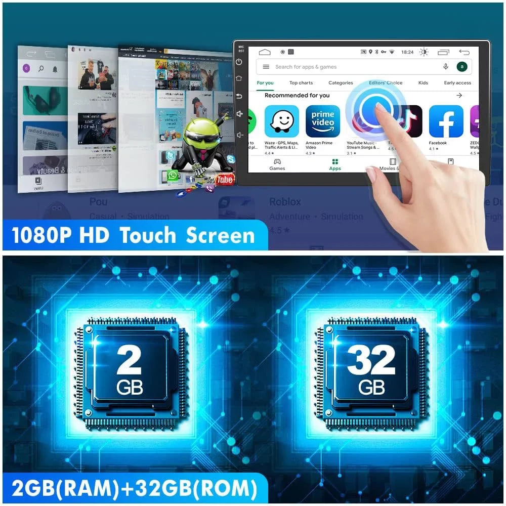 System Auto Impreza 2G WRX Apple 2014 2015 Carplay 12 32GROM Forester For Subaru 2013 Android RAM Wireless Android